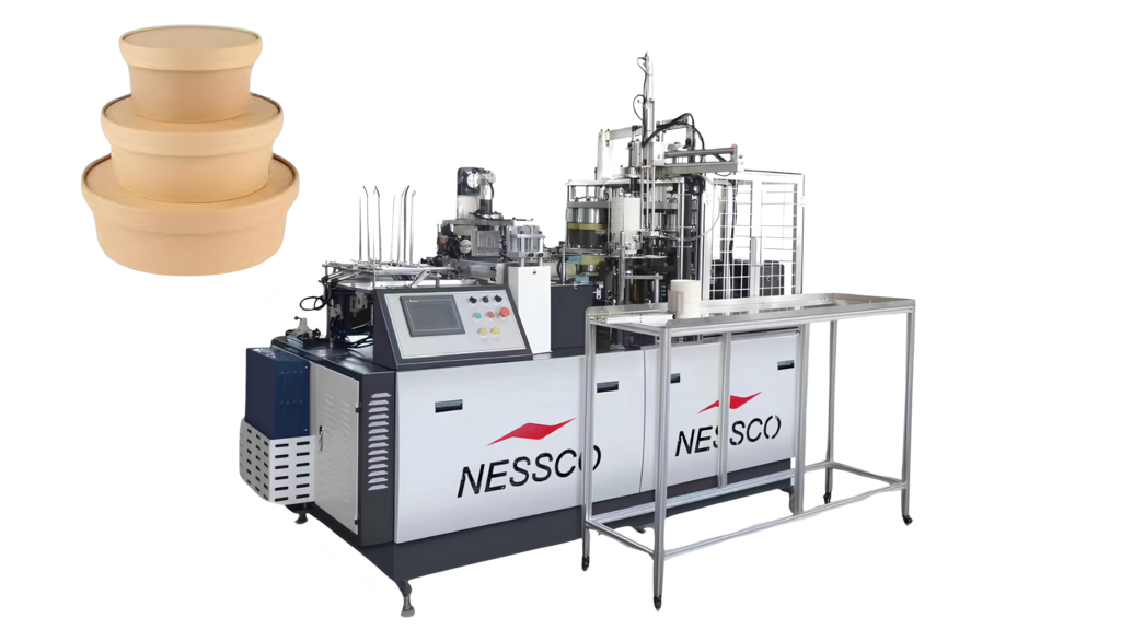 Paper Bowl Making Machine Paper Salad Bowl Making Machine - GP Machines